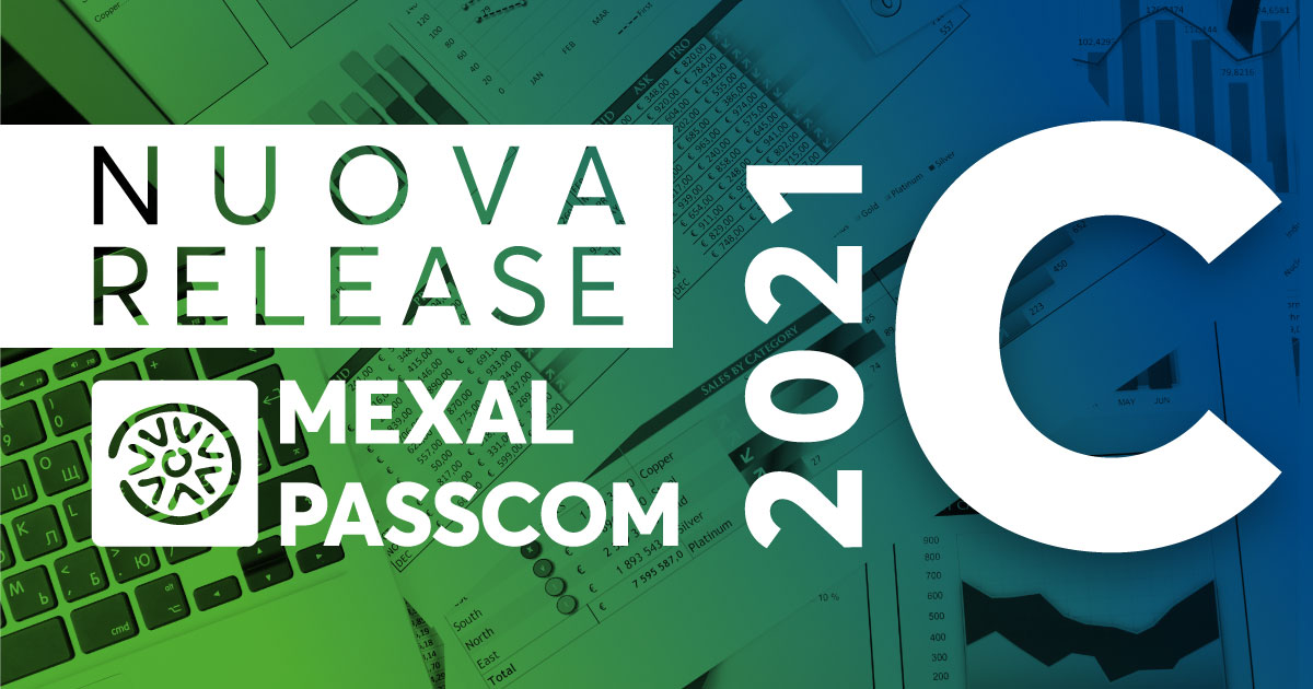 Rilascio versione 2021C  - MEXAL -PASSCOM