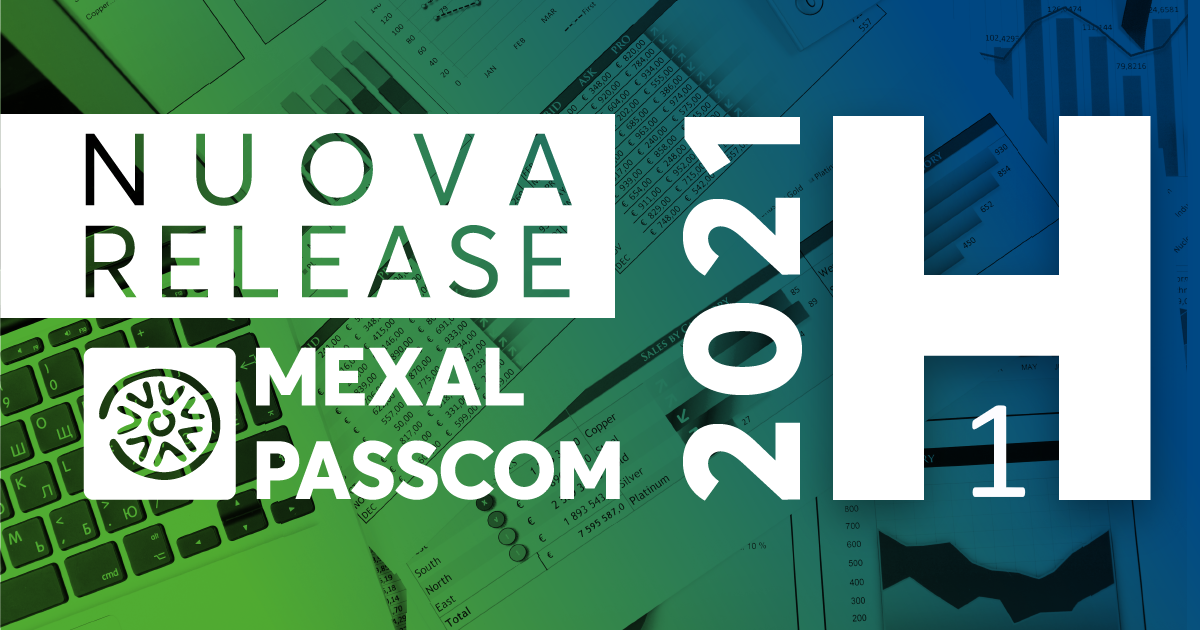 Rilascio versione 2021H1 - Mexal - Passcom 