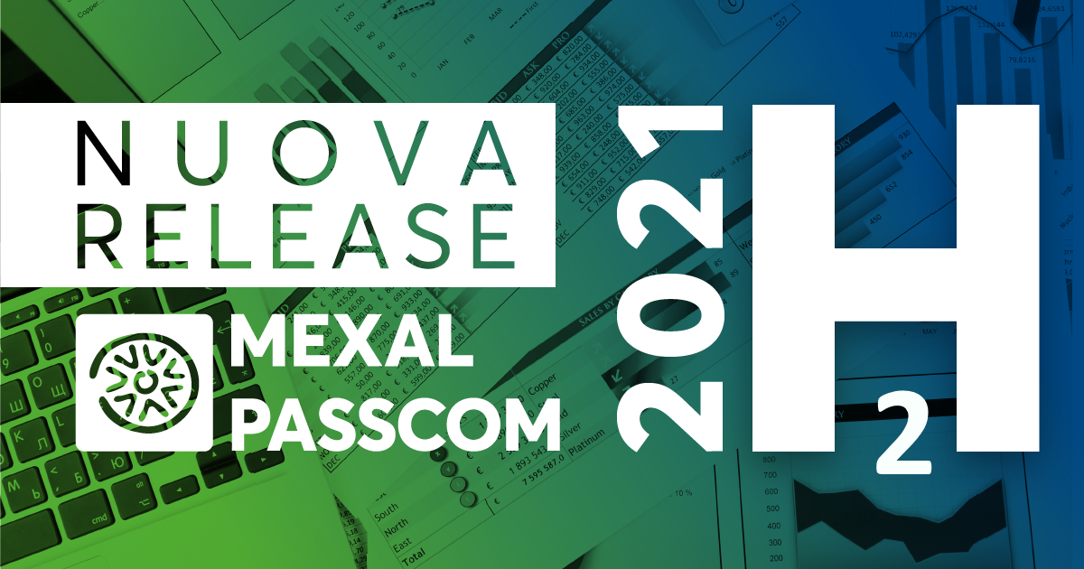 Rilascio versione 2021H2 - Mexal - Passcom