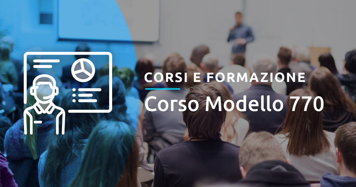 Corso Modello 770