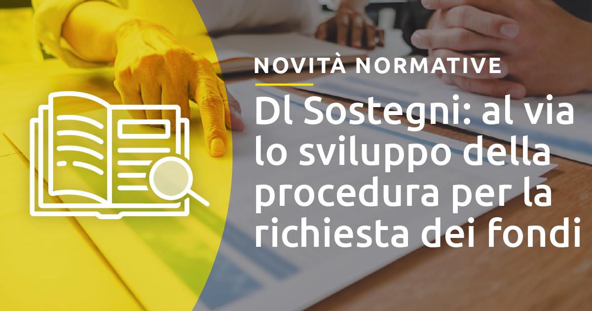 DECRETO SOSTEGNI 